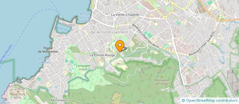 localisation de l'entreprise VESPUCCI LAB à MARSEILLE