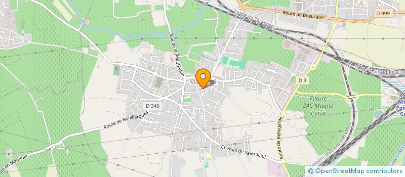 localisation de l'entreprise VESSEAU INVESTISSEMENT  MANDUEL