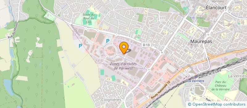 localisation de l'entreprise VESSEL EUROPE SARL  MAUREPAS