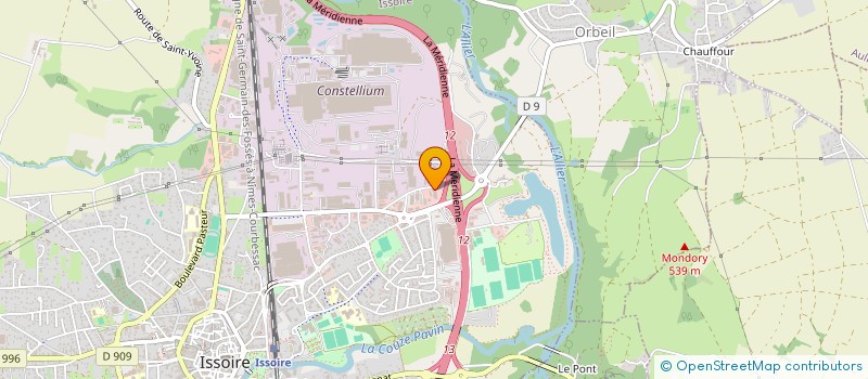 localisation de l'entreprise VESSELY LOCATION  ISSOIRE