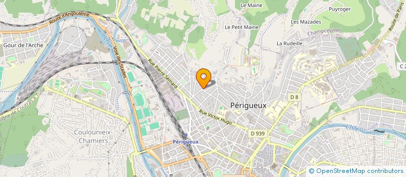 localisation de l'entreprise VESSIERE à PERIGUEUX
