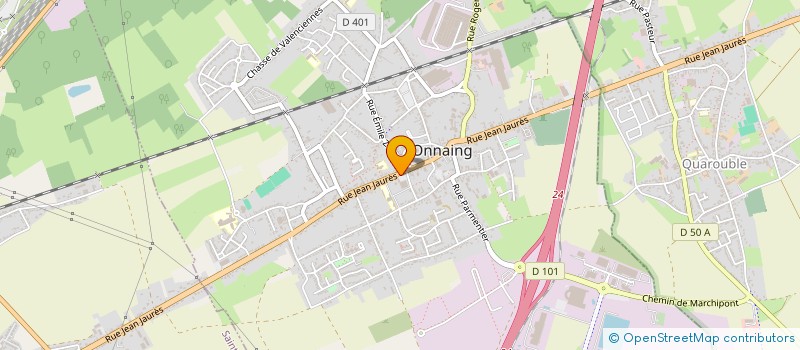 localisation de l'entreprise VESTA  ONNAING