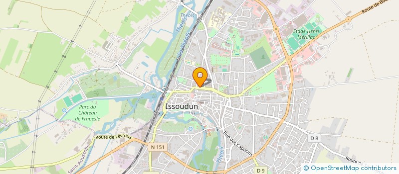 localisation de l'entreprise VESTA à ISSOUDUN