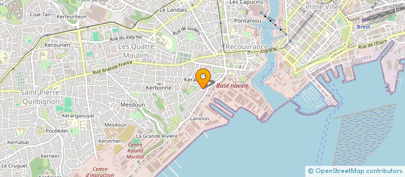 localisation de l'entreprise VESTA  BREST