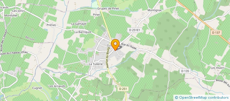 localisation de l'entreprise VESTA à BORDEAUX