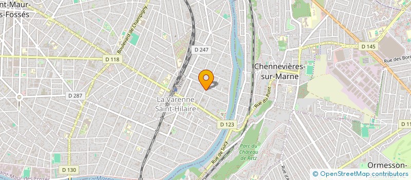 localisation de l'entreprise VESTA à SAINT-MAUR-DES-FOSSES