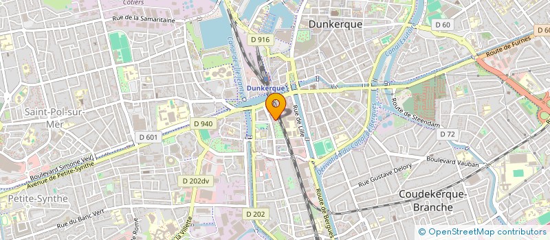 localisation de l'entreprise VESTA à DUNKERQUE