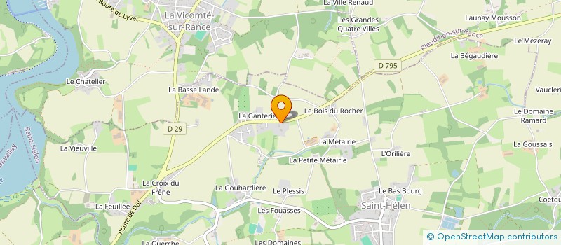 localisation de l'entreprise VESTA  SAINT-HELEN