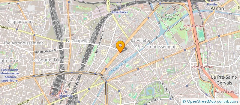 localisation de l'entreprise VESTA  PARIS