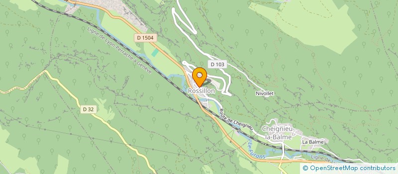 localisation de l'entreprise VESTA  ROSSILLON