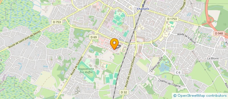 localisation de l'entreprise VESTA  CHALLANS