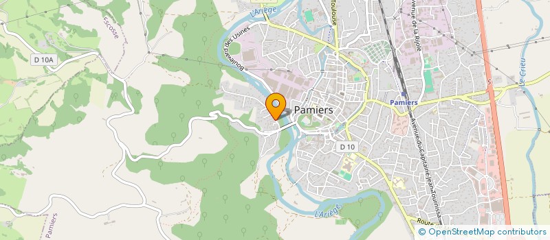 localisation de l'entreprise VESTA AGIR POUR RENAITRE à PAMIERS