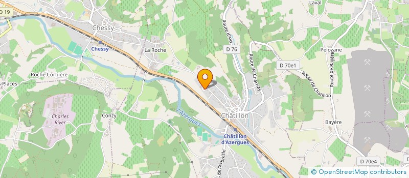 localisation de l'entreprise VESTA CAPITAL  CHESSY