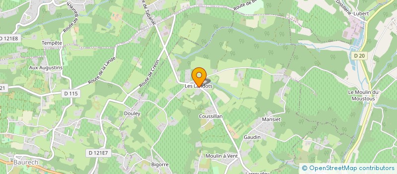 localisation de l'entreprise VESTA FLEURY'S  VILLENAVE-DE-RIONS