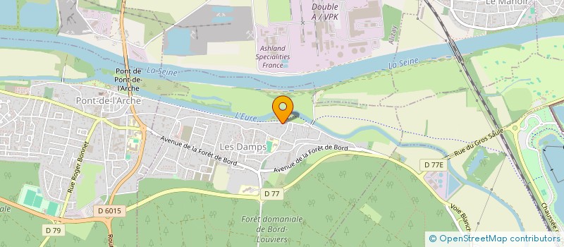 localisation de l'entreprise VESTA INVESTISSEMENT  LES DAMPS