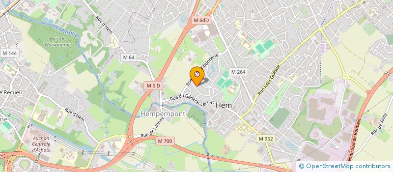 localisation de l'entreprise VESTA INVESTISSEMENTS à LILLE