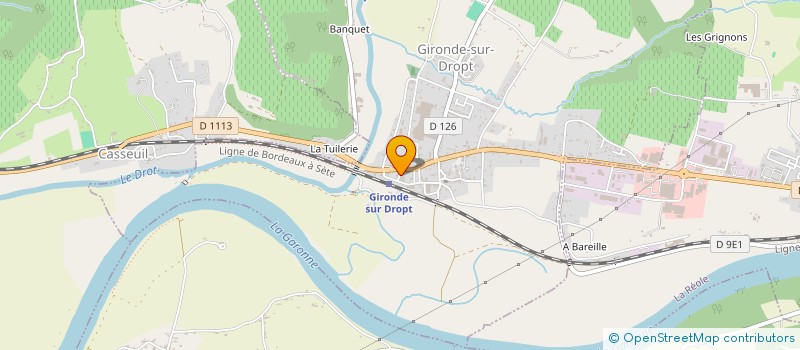 localisation de l'entreprise VESTA PAIN  GIRONDE-SUR-DROPT