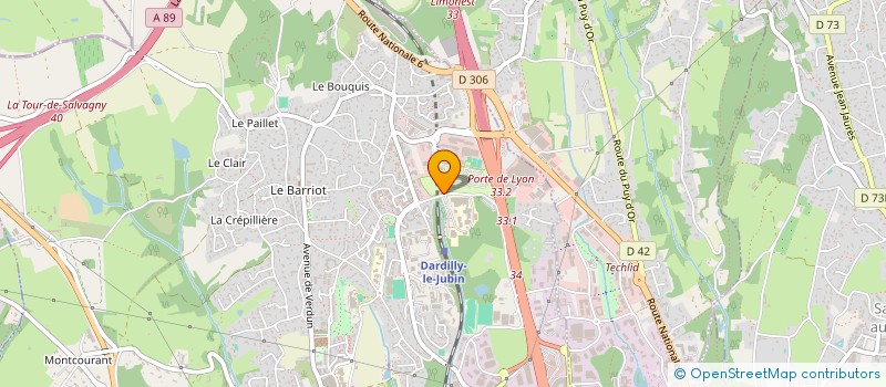 localisation de l'entreprise VESTA PARTNERS à DARDILLY