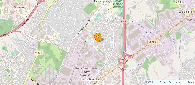 localisation de l'entreprise VESTA PARTNERS à NANTES
