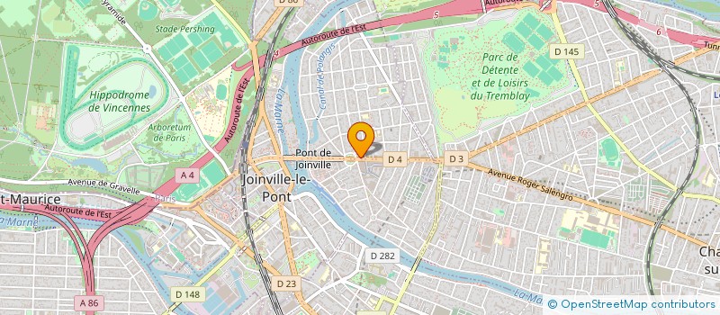 localisation de l'entreprise VESTA PATRIMOINE à JOINVILLE-LE-PONT
