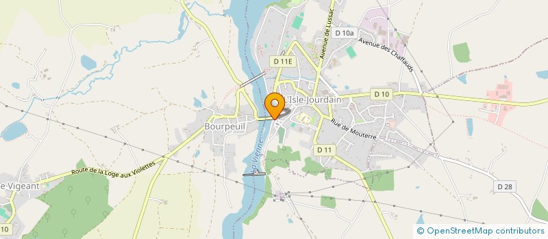 localisation de l'entreprise VESTA-SAJLA  L'ISLE-JOURDAIN