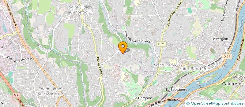 localisation de l'entreprise VESTA SGP  SAINT-DIDIER-AU-MONT-D'OR