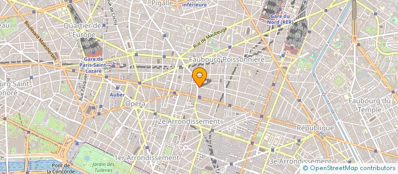 localisation de l'entreprise VESTACK LUDWIG  PARIS