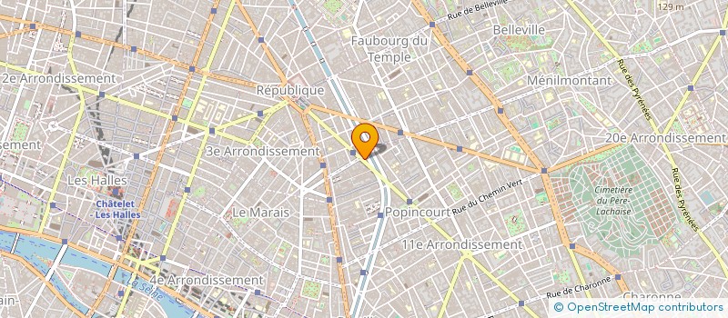 localisation de l'entreprise VESTACLIM à PARIS