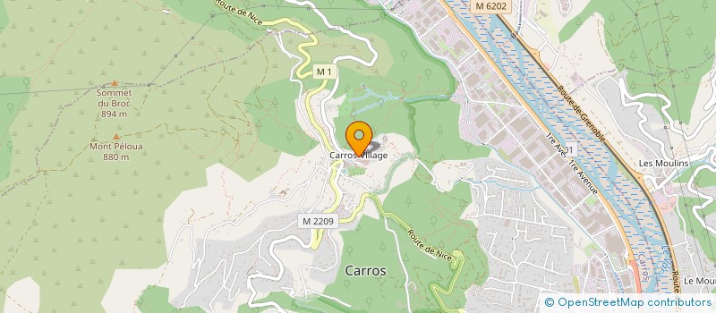 localisation de l'entreprise VESTACONSULT à CARROS