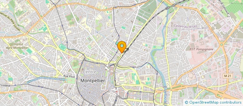 localisation de l'entreprise VESTAL'IMMO à MONTPELLIER