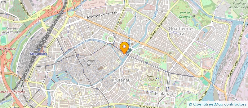 localisation de l'entreprise VESTALIA  STRASBOURG