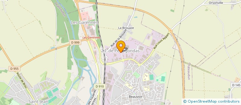 localisation de l'entreprise VESTALIS à CHATEAUDUN