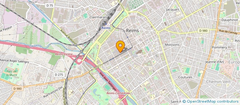 localisation de l'entreprise VESTATE  REIMS