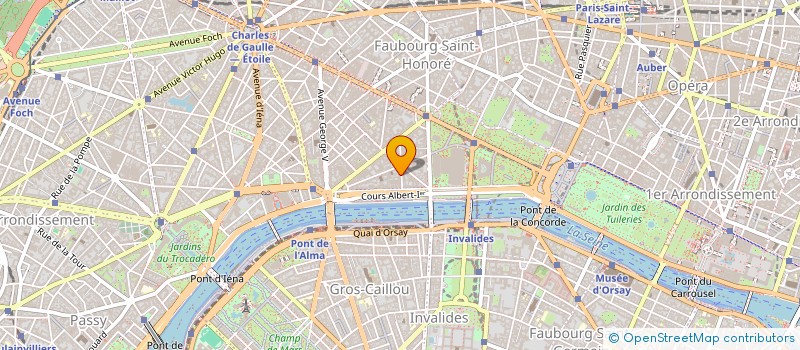 localisation de l'entreprise VESTED PATRIMOINE  PARIS