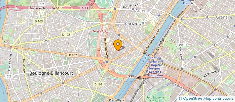 localisation de l'entreprise VESTEY FOODS INTERNATIONAL à PARIS