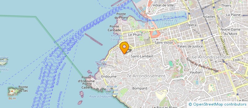 localisation de l'entreprise VESTI 7EME à MARSEILLE