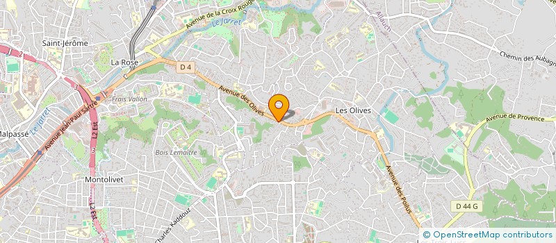 localisation de l'entreprise VESTIAIRE PRIVE à MARSEILLE