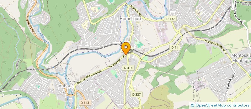 localisation de l'entreprise VESTIGE PATRIMOINE  HOMECOURT