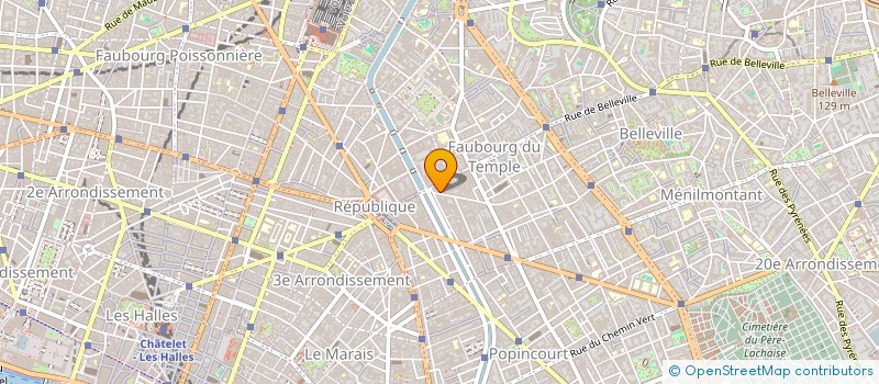 localisation de l'entreprise VESTIIS à PARIS