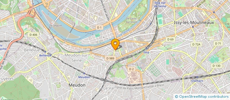 localisation de l'entreprise VESTIMMO à ISSY-LES-MOULINEAUX