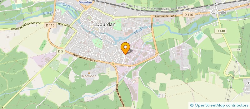 localisation de l'entreprise VESTIR à DOURDAN