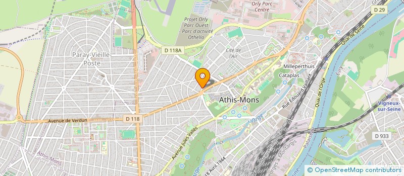 localisation de l'entreprise VESTRA DATA  PARIS