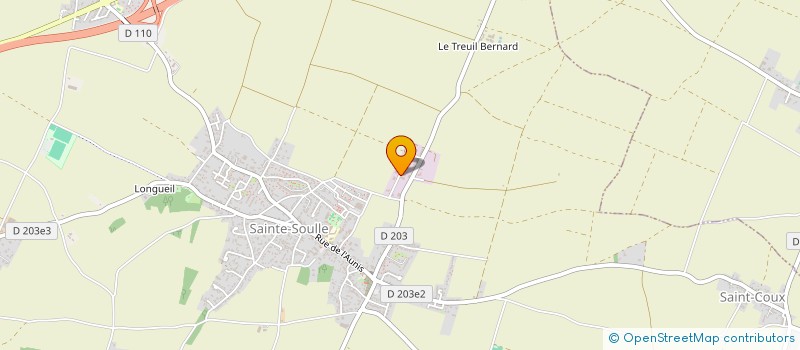 localisation de l'entreprise VESTRA DIGITAL  SAINTE-SOULLE