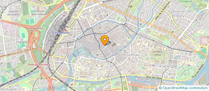localisation de l'entreprise VESTRA INTERNATIONAL à STRASBOURG