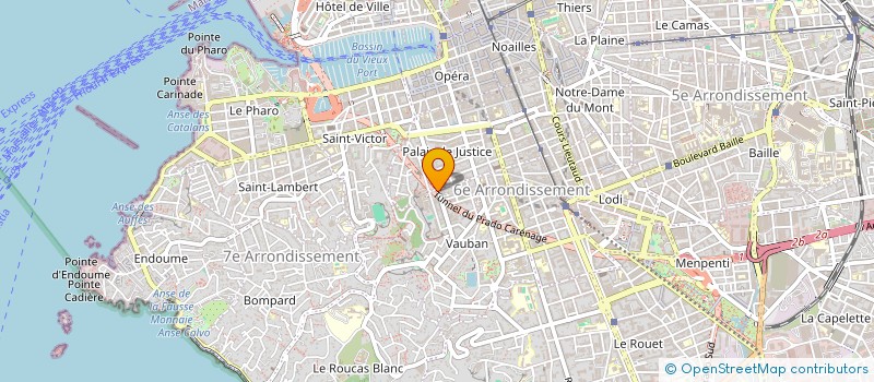 localisation de l'entreprise VESUVIO  MARSEILLE