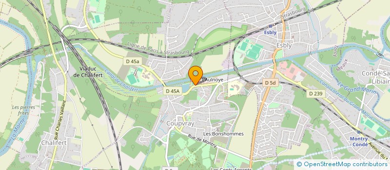 localisation de l'entreprise VET A VIE  COUPVRAY