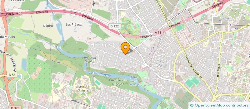 localisation de l'entreprise VET AVRILLE  AVRILLE