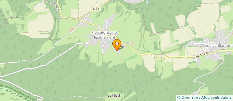 localisation de l'entreprise VET CAPITAL  PIERREFONTAINE-LES-BLAMONT