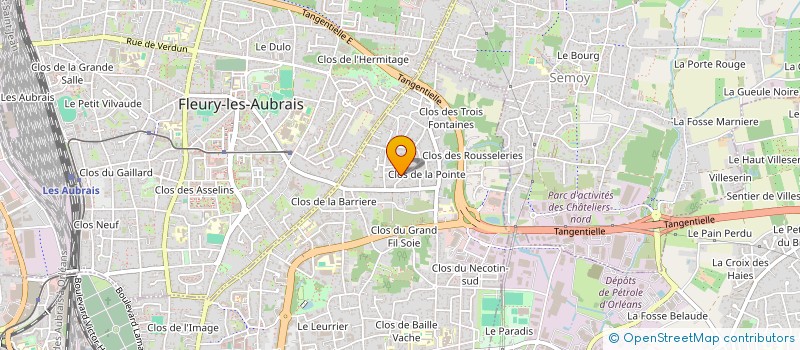 localisation de l'entreprise VET COURTAGE'S HOUSE à ORLEANS