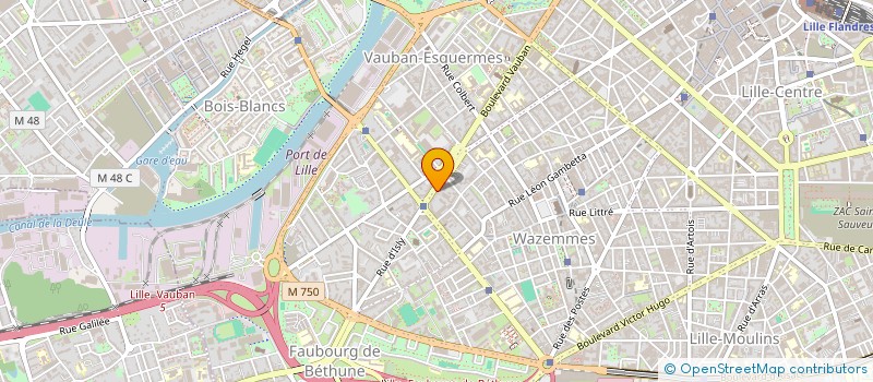 localisation de l'entreprise VET'DISPENSAIRE à LILLE